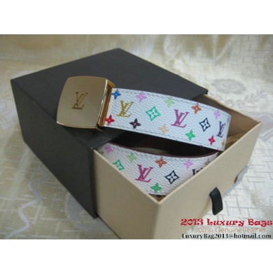 Best Louis Vuitton Monogram Multicolore Reversible Belt M6890K JK2942Ml87