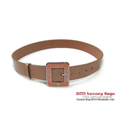 Copy 1:1 Louis Vuitton Octogone Monogram Vernis Belt M9832U Pink JK2939xD64