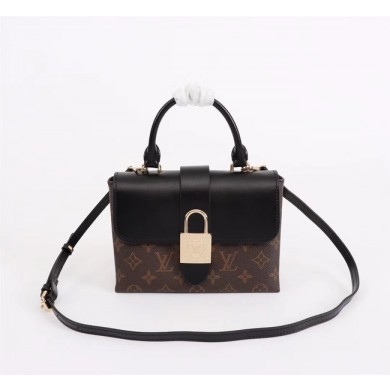 Fake Louis vuitton LOCKY BB M43129 black JK1350Sq37