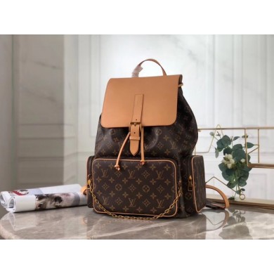 Fake Louis vuitton original Monogram Canvas Larg Backpack M44658 JK1182QF99