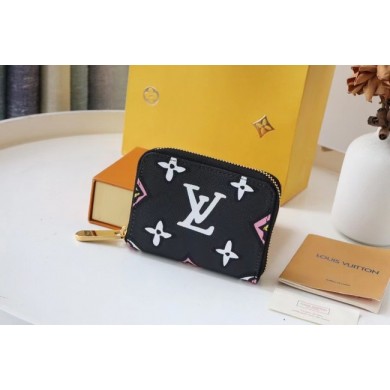 Fake Louis Vuitton ZIPPY COIN PURSE M80677 Black JK82uQ71