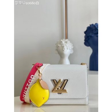 First-class Quality Louis Vuitton TWIST MM M20681 white JK5640fm32