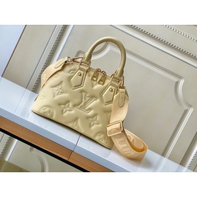 Imitation AAA Louis Vuitton ALMA BB M59793 Banana Yellow JK5754kf15