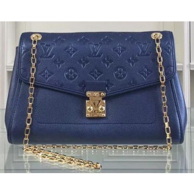 Imitation High Quality Louis Vuitton Monogram Empreinte St Germain PM Bag M48949 Blue JK2464Bo39