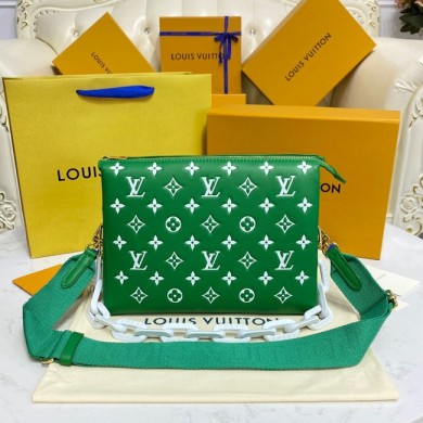 Imitation Louis Vuitton COUSSIN PM M20760 Green JK5728SU58