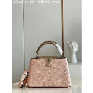 Knockoff High Quality Louis Vuitton CAPUCINES BB M59266 light pink JK5952FA65