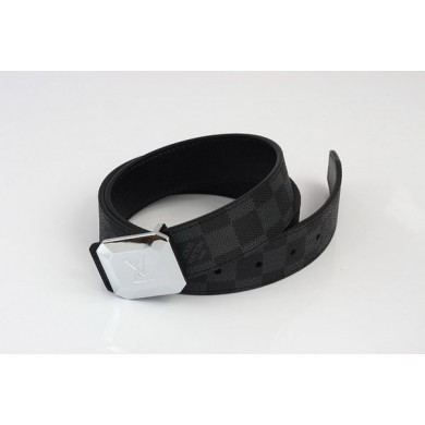 Knockoff Louis Vuitton Damier Graphite Canvas Belt LV2065 JK2889JF45