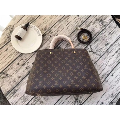 Knockoff Louis Vuitton Monogram Canvas Montaigne GM M41057 JK2075vf92