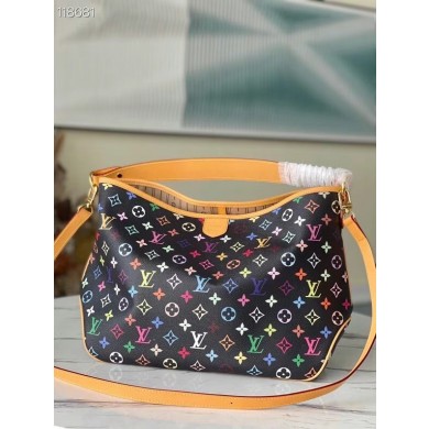 Knockoff Louis Vuitton Monogram Canvas Original Leather M40352 black JK214ch31