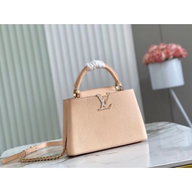 Louis Vuitton CAPUCINES BB M48865 cream JK5648uk46