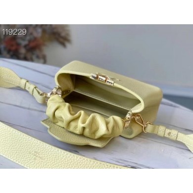 Louis Vuitton CAPUCINES MINI M58586 Ginger Yellow JK99Pf97