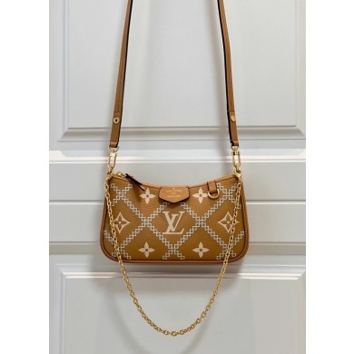 Louis Vuitton EASY POUCH ON STRAP M81137 Arizona Beige JK5916rf73