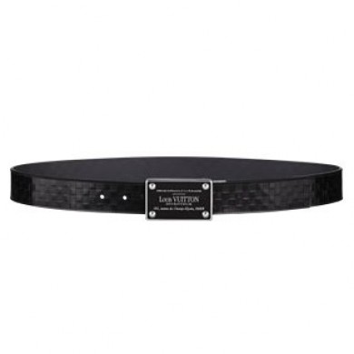 Louis Vuitton Initiales Damier Leather Belt M6820S JK3017DS71
