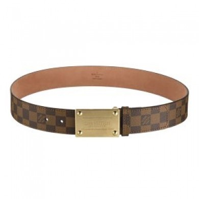 Louis Vuitton Inventeur Damier Belt M6810Q JK3079uU16