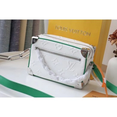 Louis Vuitton MINI SOFT TRUNK M55702 white JK355UW57