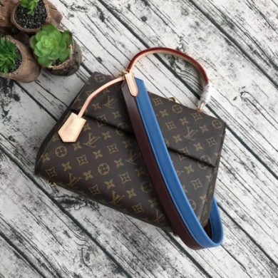 Louis Vuitton Monogram Canvas CLUNY BB M42738 Blue JK2150MB38