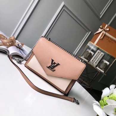 Louis Vuitton MYLOCKME BB M51418 apricot &white JK1811hT91