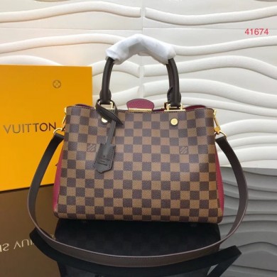Louis Vuitton Original Damier Ebene Canvas M41674 Bordeaux JK1310bm74