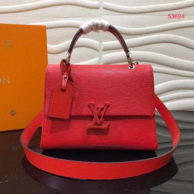 Louis vuitton original GRENELLE Small tote bag M53834 red JK1273aM39