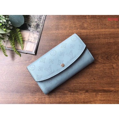 Louis vuitton original Iris Wallet M60145 blue JK230yC28