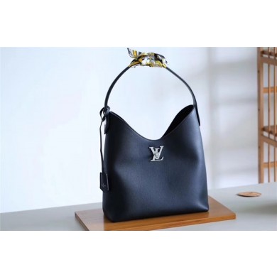 Louis vuitton original LOCKME HOBO M52776 Noir JK1417mm78