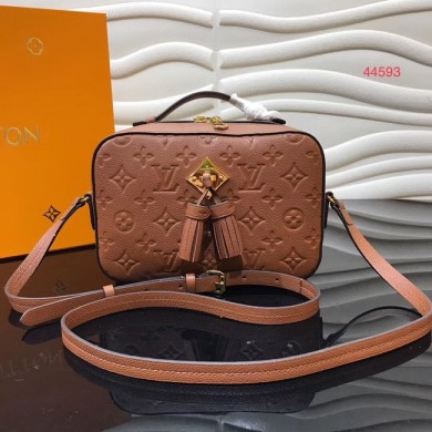 Louis vuitton original mongram empreinte SAINTONGE M44593 Camel JK1291Kd37