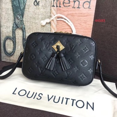 Louis vuitton original mongram empreinte SAINTONGE M44593 Noir JK1385Xp72