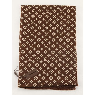 Louis Vuitton Scarves Cashmere LV6718 Brown JK3834ta99