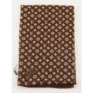 Louis Vuitton Scarves Cashmere LV6718 Brown JK3834ta99