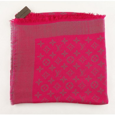 Louis Vuitton Scarves Cotton LV6725A Rose JK3814gE29