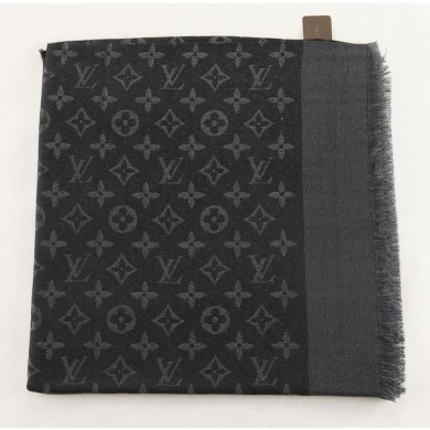 Louis Vuitton Scarves Cotton LV6725B Black JK3813ff76