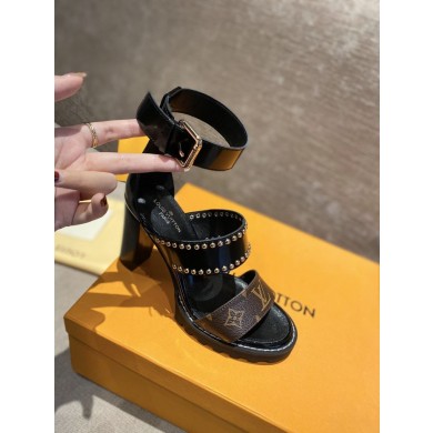 Louis Vuitton Shoes LVS00211 Heel 9.5CM JK1534JD28