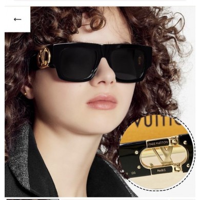 Louis Vuitton Sunglasses Top Quality LVS00083 Sunglasses JK5296Zr53