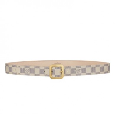 Louis Vuitton Tresor Damier Azur Belt M9730V JK3047Gp37