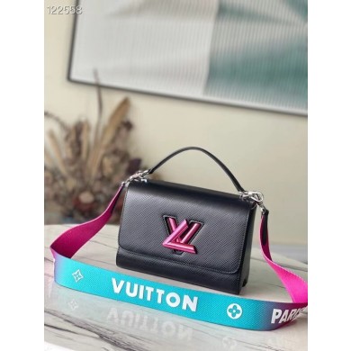 Louis Vuitton TWIST PM M59687 black JK5692pB23