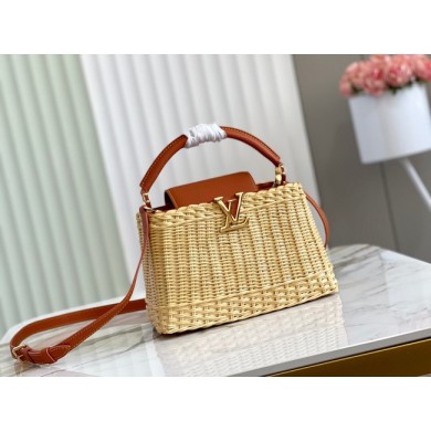 Replica Louis Vuitton CAPUCINES BB M55011 brown JK35UD97