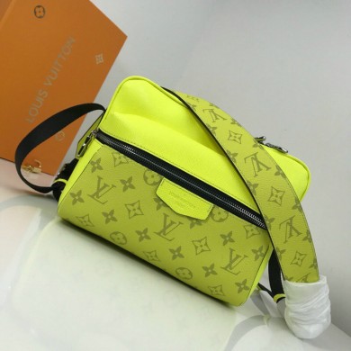 Replica Louis Vuitton Monogram Canvas Messenger PM M43845 yellow JK1504TN94