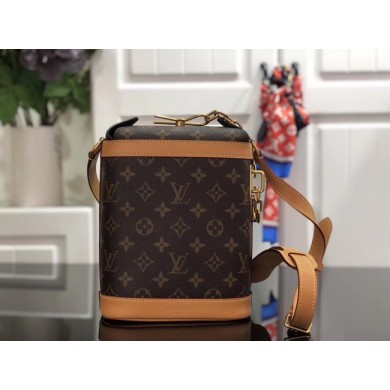 Replica Louis Vuitton Monogram Canvas Original Leather Shoulder Bag M61111 JK1022Ac56