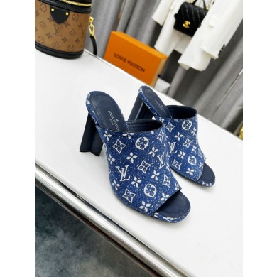 Replica Top Louis Vuitton Shoes LVS00075 Heel 8CM JK1670Vx24