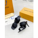 AAA 1:1 Louis Vuitton slipper 91112-2 Heel 8.5CM JK1763yF79