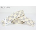 AAA Replica Louis Vuitton Damier Belt White JK3119VB75