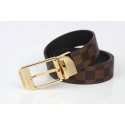 AAAAA Imitation Louis Vuitton Damier Ebene Canvas Belt LV2063 JK2892oT91