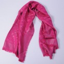 AAAAA Imitation Louis Vuitton Scarves Cotton WJLV092 Rose&Silver JK3853Sy67