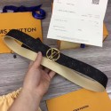 Best 1:1 Louis Vuitton ICONIC 35MM Calf leather M0009 black JK2761eT55