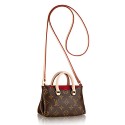 Best Replica Louis Vuitton Monogram Canvas Nano Pallas M61254 JK2494zU69