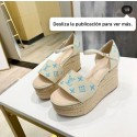 Best Replica Louis Vuitton Shoes LV6541 Blue JK2222bj75