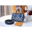 Copy Best Louis Vuitton NANO SPEEDY M81213 blue JK5815Qc72