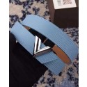 Copy Louis Vuitton Belt LV0144 SkyBlue JK2798Zn71