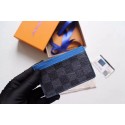 Designer Replica Louis Vuitto CARD HOLDER M80830 blue JK68CF36