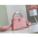 Fake Louis Vuitton CAPUCINES MINI M59065 pink JK31kw88